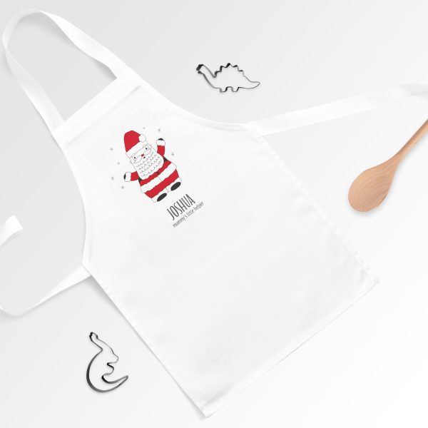 personalised-father-christmas-childrens-apron