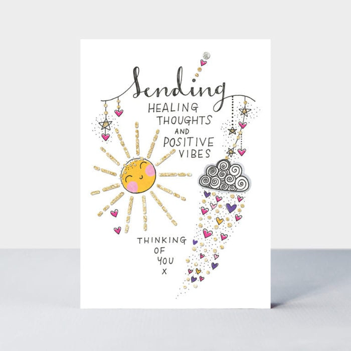 Sending Healing Thoughts Card — Not Another Bunch Of Flowers