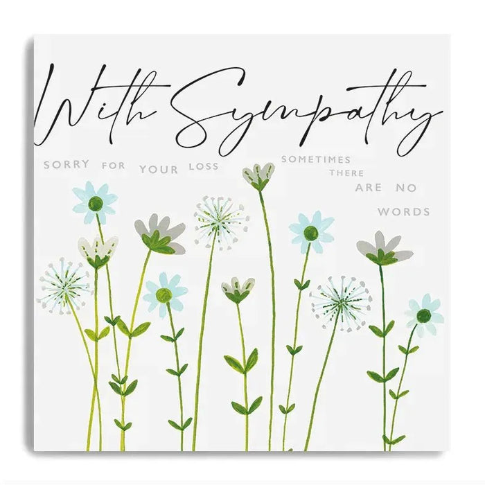 'With Sympathy' Card